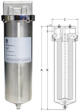 Filtro Inox 316L